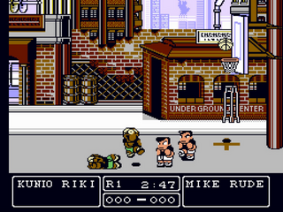 Nekketsu! Street Basketball All-Out Dunk Heroes (Double Dragon & Kunio-Kun Retro Brawler Bundle)
